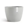 Ecopots Pflanztopf Stockholm Weißgrau 31 Cm X 23,3 Cm -Günstiges Heissner Geschäft 00 Stockholm31WhiteGrey 00