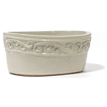 Kirschke Pflanzgefäß Country Garden Blackpool 29 Cm Creme 3 Kirschke Pflanzgefäß Country Garden Blackpool 29 Cm Creme