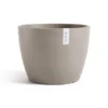 Ecopots Pflanztopf Stockholm Braungrau 23,2 Cm X 17,6 Cm -Günstiges Heissner Geschäft 012100 Stockholm24Taupe 00