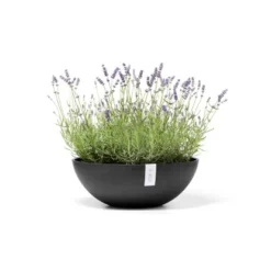 Ecopots Pflanztopf Vienna Dunkelgrau 50 Cm X 18 Cm -Günstiges Heissner Geschäft 012100 Vienna50DarkGrey 02