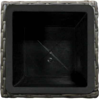 Pflanzgefäß Cube 28 Cm X 28 Cm X 28 Cm Shadow 6 Pflanzgefäß Cube 28 Cm X 28 Cm X 28 Cm Shadow – Bild 4