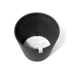 Ecopots Pflanztopf Amsterdam Dunkelgrau 50 Cm X 43,8 Cm -Günstiges Heissner Geschäft 0WaterReservoirDarkGrey 20