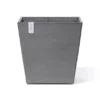 Ecopots Pflanztopf Rotterdam Rollen Grau 49,7 Cm X 50 Cm -Günstiges Heissner Geschäft 0 RotterdamWheels50Grey 00
