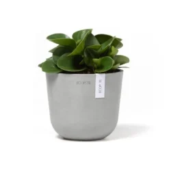 Ecopots Pflanztopf Oslo Mini Weißgrau 16 Cm X 14 Cm -Günstiges Heissner Geschäft 1012100 Oslo16WhiteGrey 03
