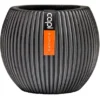 Capi Pflanztopf Groove Kugel Schwarz 30 Cm X 25 Cm -Günstiges Heissner Geschäft 113976 4091 01