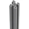 ZacAlu Aluminium-Zaunpfosten Silbergrau 7,3 Cm X 7,3 Cm X 194 Cm 1 ZacAlu Aluminium-Zaunpfosten Silbergrau 7,3 Cm X 7,3 Cm X 194 Cm -Günstiges Heissner Geschäft 1163 ALUPFOSTEN75X75X19S 1