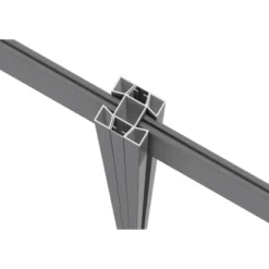 ZacAlu Aluminium-Zaunpfosten Silbergrau 7,3 Cm X 7,3 Cm X 194 Cm 6 ZacAlu Aluminium-Zaunpfosten Silbergrau 7,3 Cm X 7,3 Cm X 194 Cm -Günstiges Heissner Geschäft 1163 ALUPFOSTEN75X75X19S 2