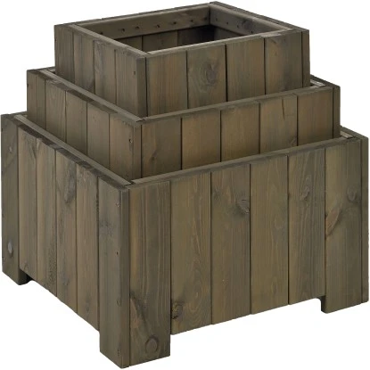 Gaspo Blumenkasten Wels 35 Cm X 57 Cm X 57 Cm Vintage Grau 3 Gaspo Blumenkasten Wels 35 Cm X 57 Cm X 57 Cm Vintage Grau