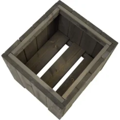 Gaspo Blumenkasten Wels 3er Set Vintage Grau -Günstiges Heissner Geschäft 119611 2273 S 02