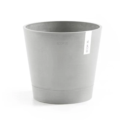 Ecopots Pflanztopf Venice Weißgrau 30 Cm X 26 Cm 3 Ecopots Pflanztopf Venice Weißgrau 30 Cm X 26 Cm