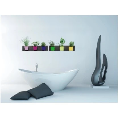 KalaMitica Metallplatte 14 Cm X 50 Cm Anthrazit 4 KalaMitica Metallplatte 14 Cm X 50 Cm Anthrazit – Bild 2