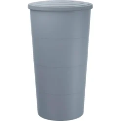 Waterform Regentonne Smooth 200 L Grau
