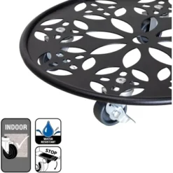 Wagner Pflanzenroller GH 0936 Ø 30 Cm Schwarz 13 Wagner Pflanzenroller GH 0936 Ø 30 Cm Schwarz -Günstiges Heissner Geschäft 1236256 2470 4