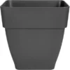 Elho Blumentopf Vibia Campana Viereckig 30 Cm X 30 Cm X 28 Cm Anthrazit