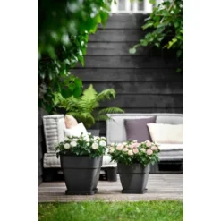 Elho Blumentopf Vibia Campana Viereckig 30 Cm X 30 Cm X 28 Cm Anthrazit 11 Elho Blumentopf Vibia Campana Viereckig 30 Cm X 30 Cm X 28 Cm Anthrazit -Günstiges Heissner Geschäft 1236785 4667 5