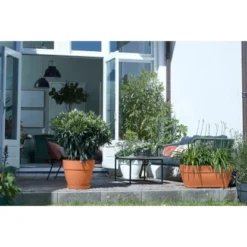 Elho Terrassentopf Vibia Campana Rechteckig 80 Cm X 33 Cm X 35 Cm Terra -Günstiges Heissner Geschäft 1238922 4667 5