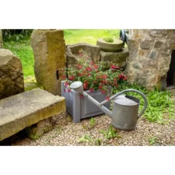 KHW Pflanzkasten Quadratisch Grau -Günstiges Heissner Geschäft 1275668 4164 8