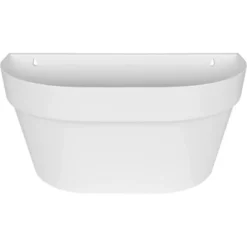 Elho Blumentopf Loft Urban Wandhängetopf 40 Cm X 19 Cm Weiß