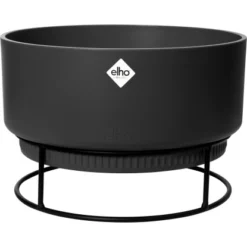 Elho Blumenschale B.for Studio Ø 30 Cm X 19 Cm Schwarz