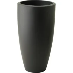 Elho Blumentopf Pure Soft Hoch Ø 30 Cm X 53 Cm Anthrazit