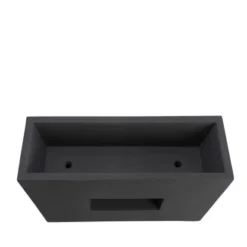 Pflanzwerk® Pflanzkübel Vista 69 Cm X 68 Cm X 29 Cm Anthrazit -Günstiges Heissner Geschäft 145573 11001500 4