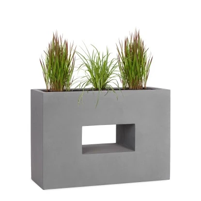 Pflanzwerk® Pflanzkübel Vista 53 Cm X 75 Cm X 27 Cm Grau 3 Pflanzwerk® Pflanzkübel Vista 53 Cm X 75 Cm X 27 Cm Grau