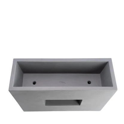 Pflanzwerk® Pflanzkübel Vista 53 Cm X 75 Cm X 27 Cm Grau 6 Pflanzwerk® Pflanzkübel Vista 53 Cm X 75 Cm X 27 Cm Grau – Bild 4