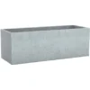 Scheurich Pflanzgefäß C-Cube Long 80 Cm Stony Grey -Günstiges Heissner Geschäft 1461375 4357 240 80 1