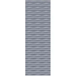 Sichtschutzzaun Element Flow Rechteck Silber Geschlossen 60 Cm X 180 Cm