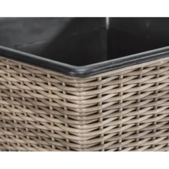 Gartenfreude Pflanzkübel Konisch 41,5 Cm X 41,5 Cm Naturfarben 2er-Set -Günstiges Heissner Geschäft 160167 4655 2