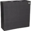 Gartenfreude Raumteiler Pflanzkübel Polyrattan 76 Cm X 26 Cm Anthrazit -Günstiges Heissner Geschäft 160191 4655