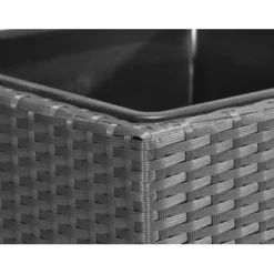 Gartenfreude Raumteiler Pflanzkübel Polyrattan 76 Cm X 26 Cm Grau Mit Alu-Füßen 9 Gartenfreude Raumteiler Pflanzkübel Polyrattan 76 Cm X 26 Cm Grau Mit Alu-Füßen -Günstiges Heissner Geschäft 160210 4655 2