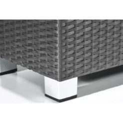 Gartenfreude Pflanzkübel Polyrattan 78 Cm X 27 Cm Grau -Günstiges Heissner Geschäft 160235 4655 2