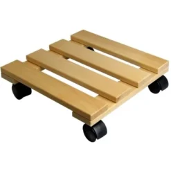Gartenfreude Pflanzenroller Eckig Buche 30 Cm X 30 Cm 2 Stück -Günstiges Heissner Geschäft 160358 4655 pt01