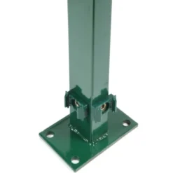 Floraworld Eckpfosten Mit Angeschweißter Bodenplatte Grün 69 Cm