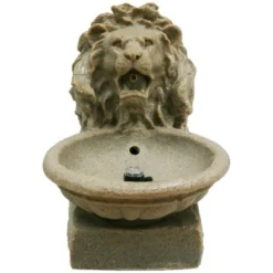 AcquaArte Terrassenbrunnen-Set Basel 38 Cm X 45 Cm X 52 Cm LED