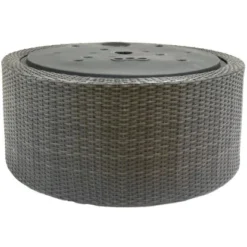 Brunnenbecken-Umrandung DecoWall Wicker 1 Ø 72,5 Cm 38,5 Cm Hoch Mattschwarz 6 Brunnenbecken-Umrandung DecoWall Wicker 1 Ø 72,5 Cm 38,5 Cm Hoch Mattschwarz -Günstiges Heissner Geschäft 163423 3411 2