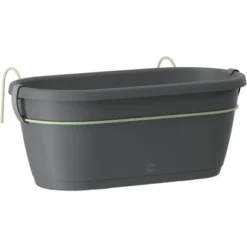 Emsa Poétic City Hängetopf 40 Cm X 20 Cm Granit