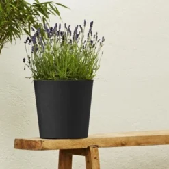 Poétic Pflanztopf Element Ø 25 Cm X 24 Cm Graphit -Günstiges Heissner Geschäft 173321 2984 3