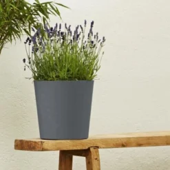 Poétic Pflanztopf Element Ø 25 Cm X 24 Cm Schiefer -Günstiges Heissner Geschäft 173323 2984 3