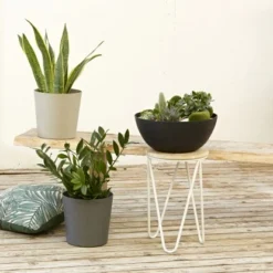 Poétic Pflanztopf Element Ø 25 Cm X 24 Cm Schiefer -Günstiges Heissner Geschäft 173323 2984 5