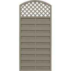 Sichtschutzzaun Element Bordeaux Grau 180/195 Cm X 90 Cm