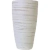 Vase Lava-ConicaØ 19 Cm X 35 Cm Creme-Marmorisiert -Günstiges Heissner Geschäft 19x19x35 crememarmorisiert