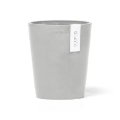 Ecopots Pflanztopf Morinda Weißgrau 17 Cm X 19,2 Cm