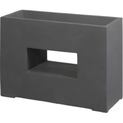 Elite Pflanztopf Berlin Hoch 75 Cm X 27 Cm Grafit