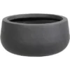 Elite Pflanztopf Ø 30 Cm Grafit Rund Flach