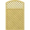 Sichtschutzzaun Element Gada Rundbogen Mit Gitter 119 Cm X 179 (193) Cm FSC® -Günstiges Heissner Geschäft 236729 3286 1151 gada 1