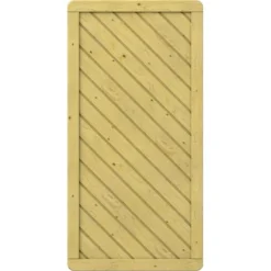 Sichtschutzzaun Element Gada Rechteck 89 Cm X 179 Cm FSC®