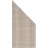 Sichtschutzzaun Element Weave Anschluss Gray 88 Cm X 178 Auf 88 Cm