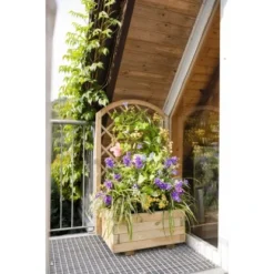 Viereck Pflanzkasten Cora 40 Cm X 60 Cm X 31 Cm FSC® -Günstiges Heissner Geschäft 238261 3286 2